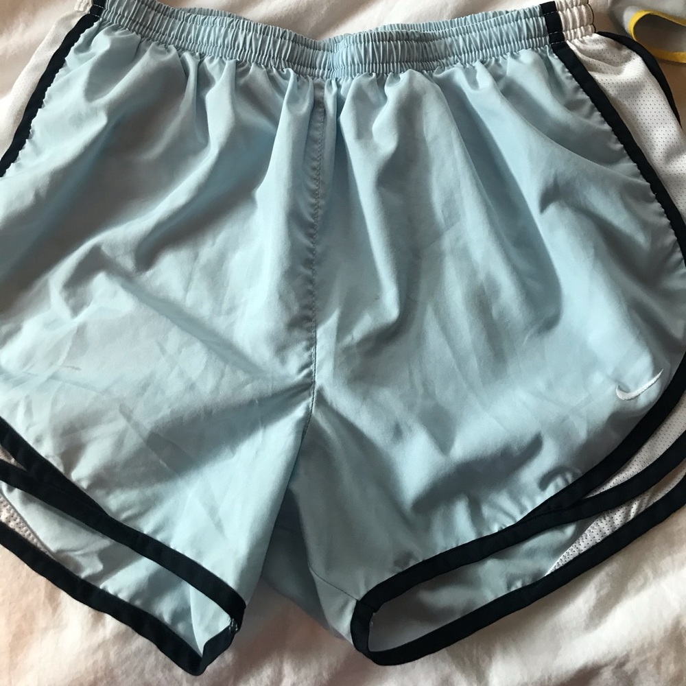 Nike Light Blue Athletic Shorts